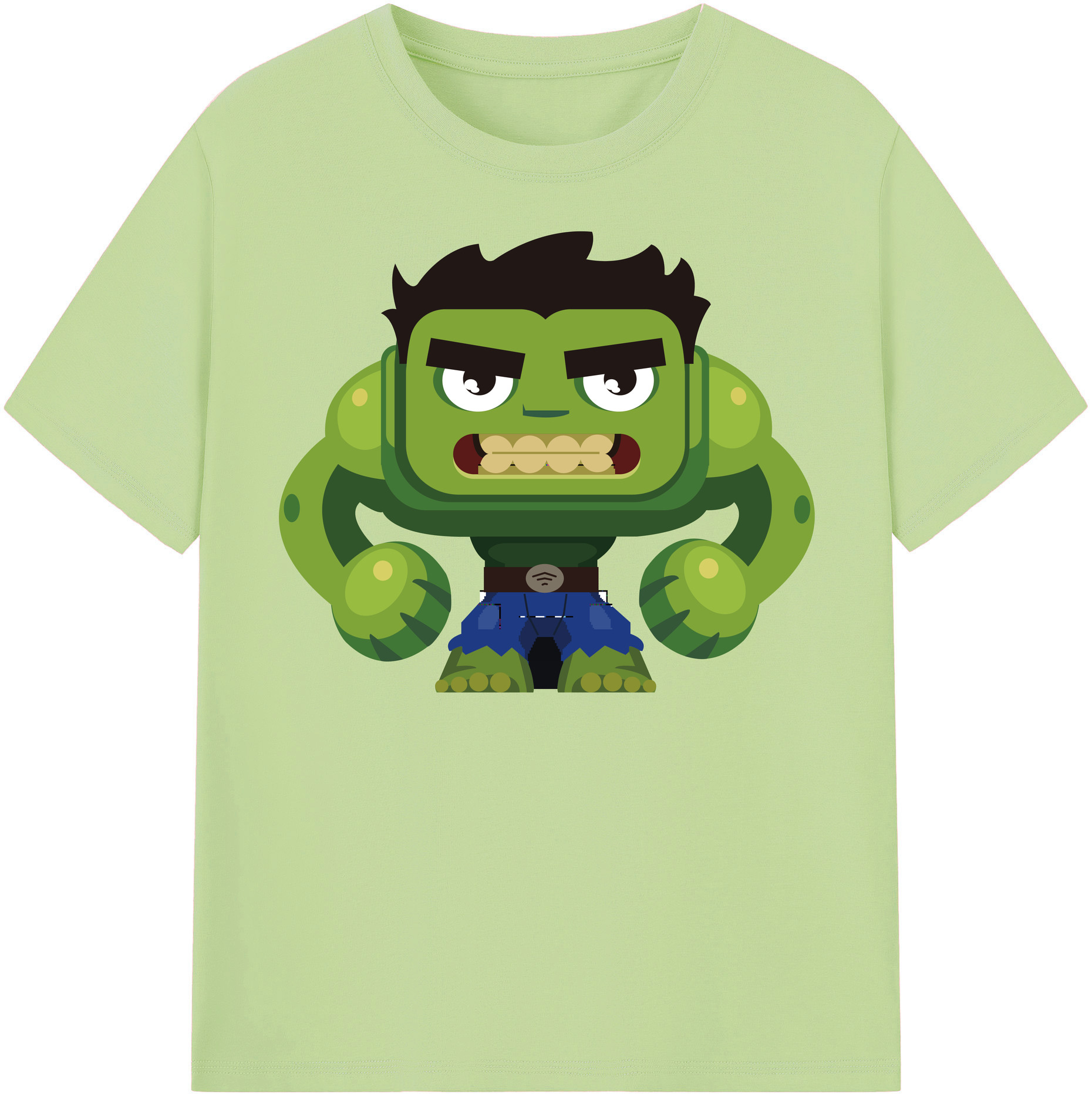 （画像用） アベンジャーズ The Avengers 綿100％半袖Tシャツ（フロントプリント）